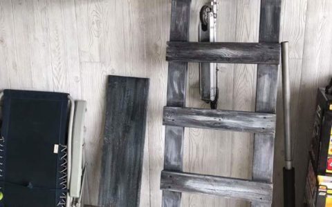 Garage organizing project