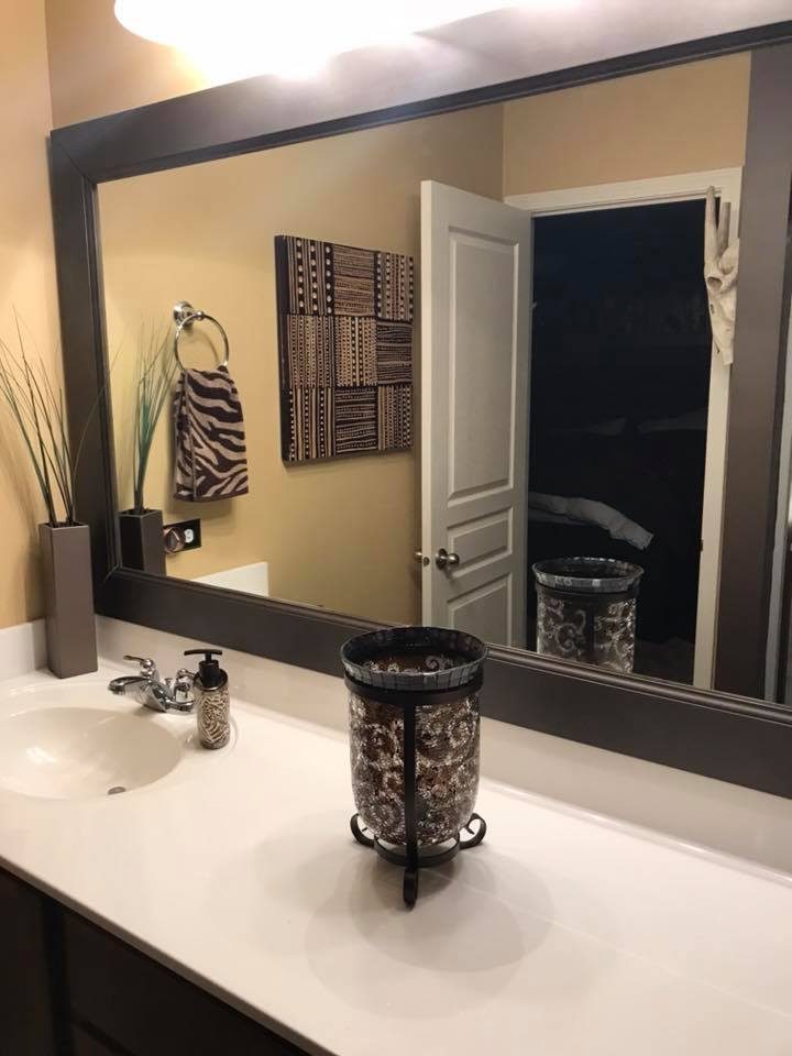 Bathroom after a detail clean
